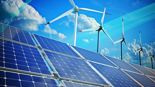 Energy oil gas solar